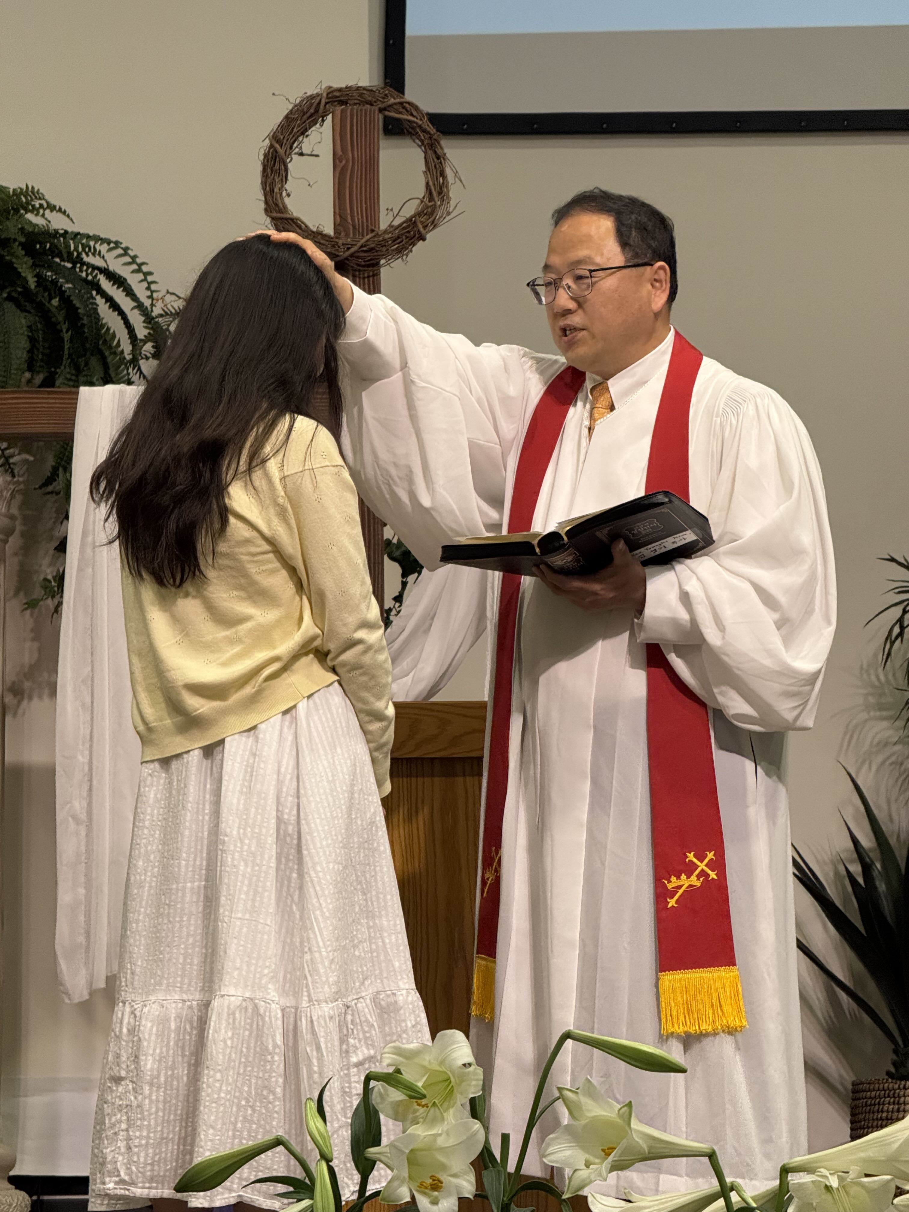 부활주일 성찬 & 세례식 (Baptism and Holy Communion on Easter Sunday)